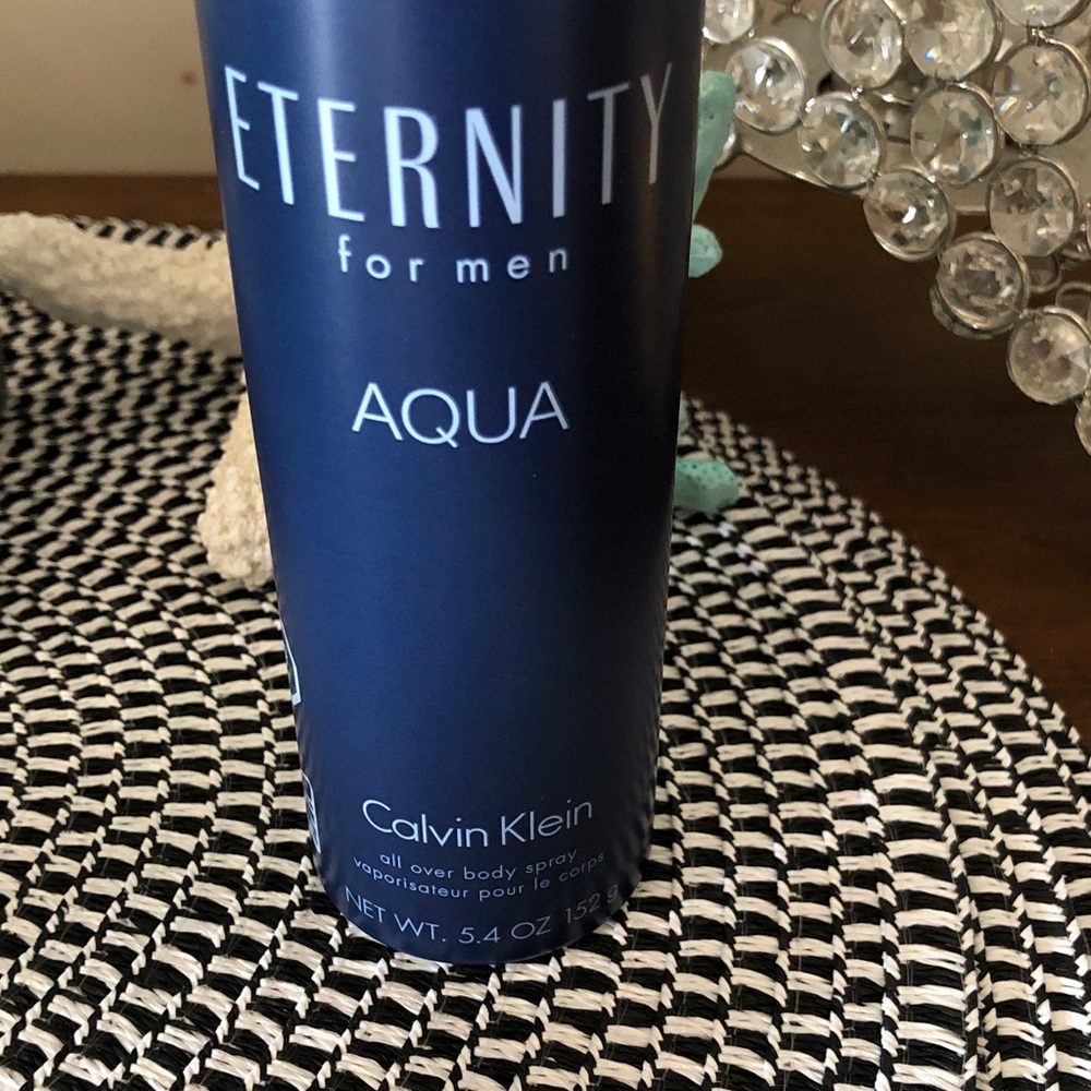 New with seal. Calvin Klein Aqua Eternity for Men Body Spray. Size 5.4 oz. - Picture 7 of 7